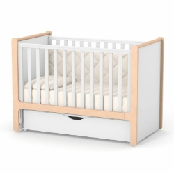 Patut bebecopii Bacau alb 120 x 60